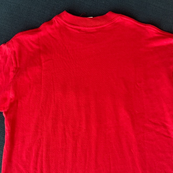 Vintage 90s St Louis Cardinals Baseball Red Cotton T-Shirt - Picture 5 of 5